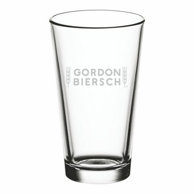 Laser Engraved Acopa Select 16 oz. Rim Tempered Mixing Glass / Pint Glass